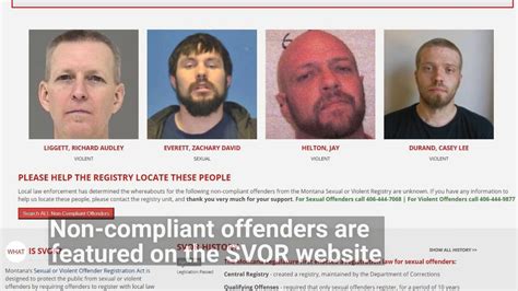 registered sex offenders in montana|montana violent offender search.